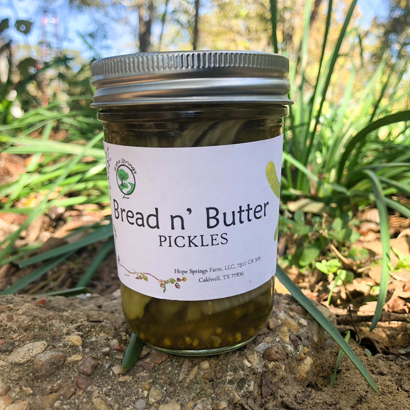 bread and butter pickles